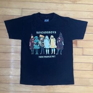 Suicideboys G59 Records New Profile Pic Black Graphic T-Shirt Mens Small